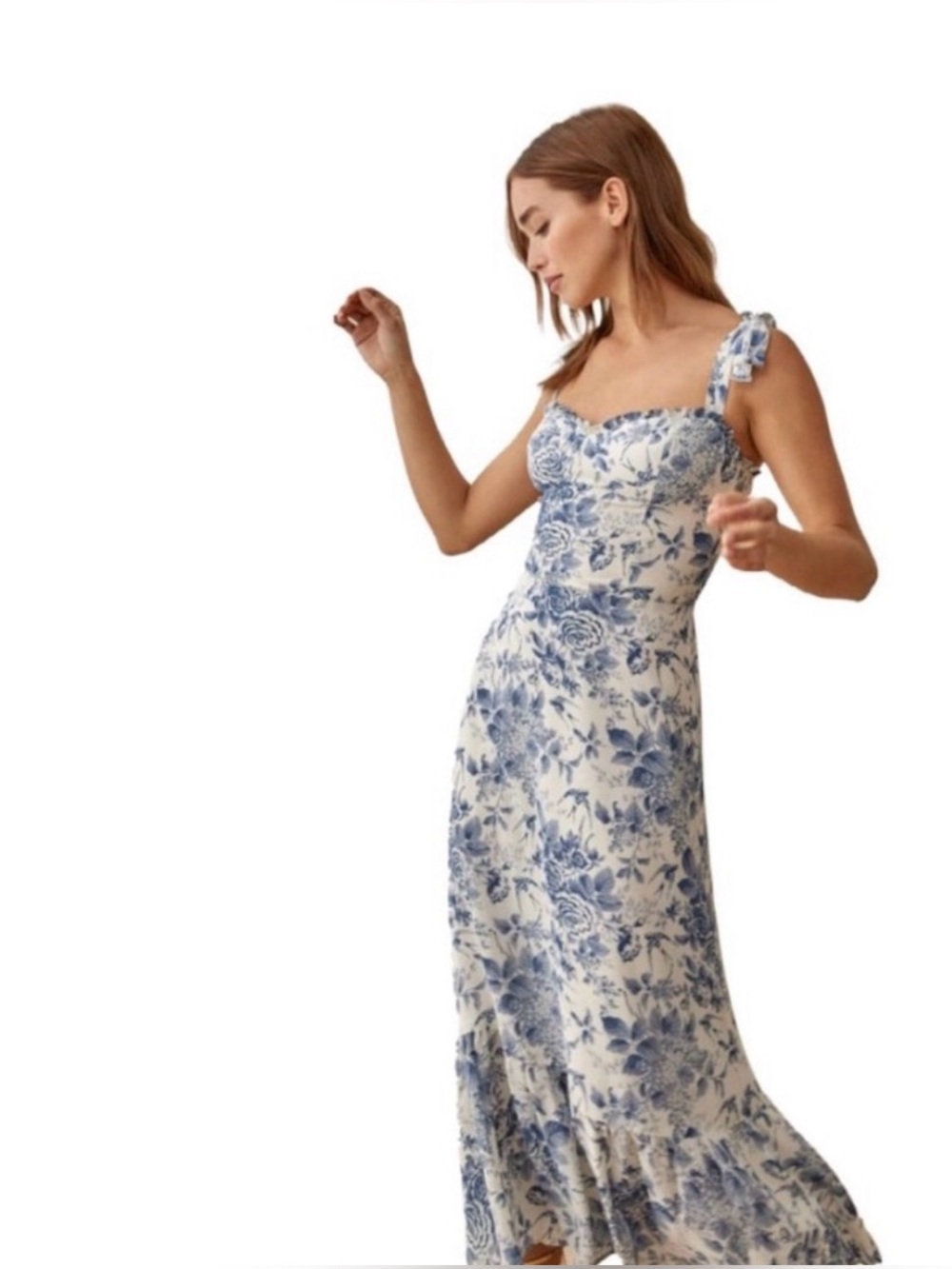 Reformation Nikita Dress in Pompadour. Size 6. Pristine condition - Picture 2 of 15